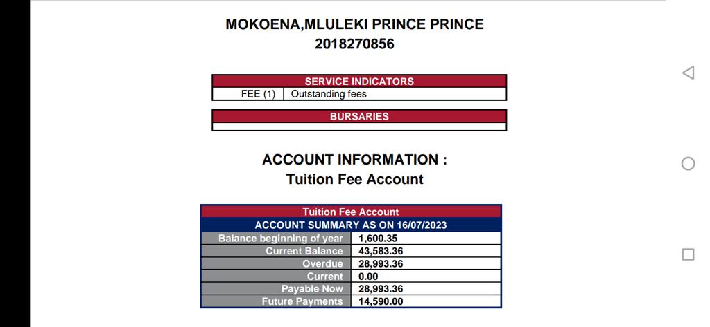 Mighty_DeFACED's tweet photo. Only if @myNSFAS  understood that defunded me not only affects me but the future of my family. through my education degree , the poverty in my family was going to be a thing of the past. @Julius_S_Malema @DrBladeNzimande @MmusiMaimane please help https://t.co/VU1KYA4cMU