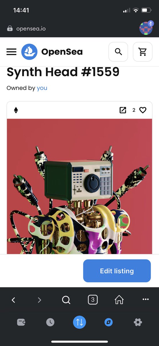 BansheeD_izka's tweet photo. @KORUS_AI @HeadsSynth BeEeeeEep BooOOp ๐ค
#1559
#Synthheads ๐ #MusicNFTs https://t.co/ZRNh9Z6x0T