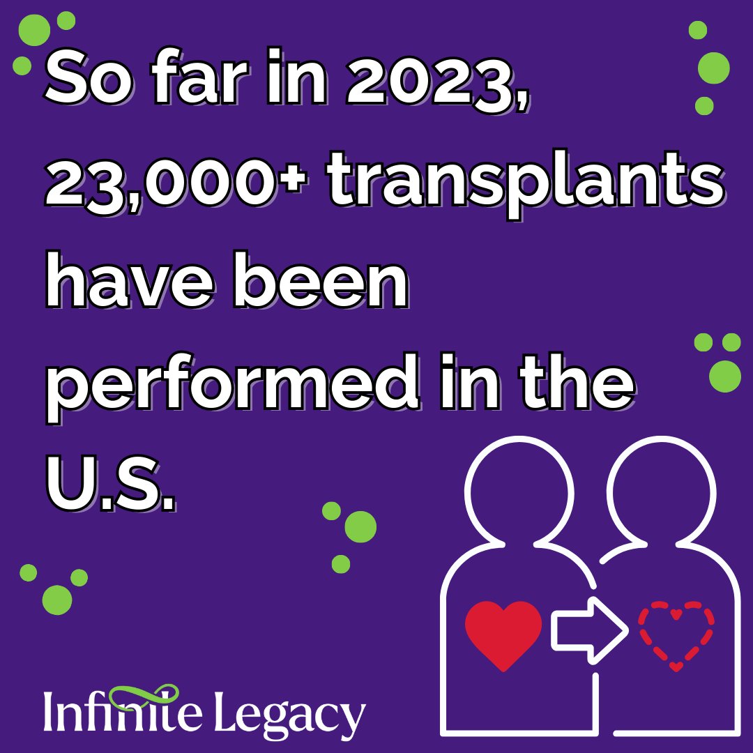 InfiniteLgcyOPO's tweet photo. Every transplant is a story of hope and second chances. #GiftOfLife #DonateLife #LeaveALegacy https://t.co/xfLN6vInS7