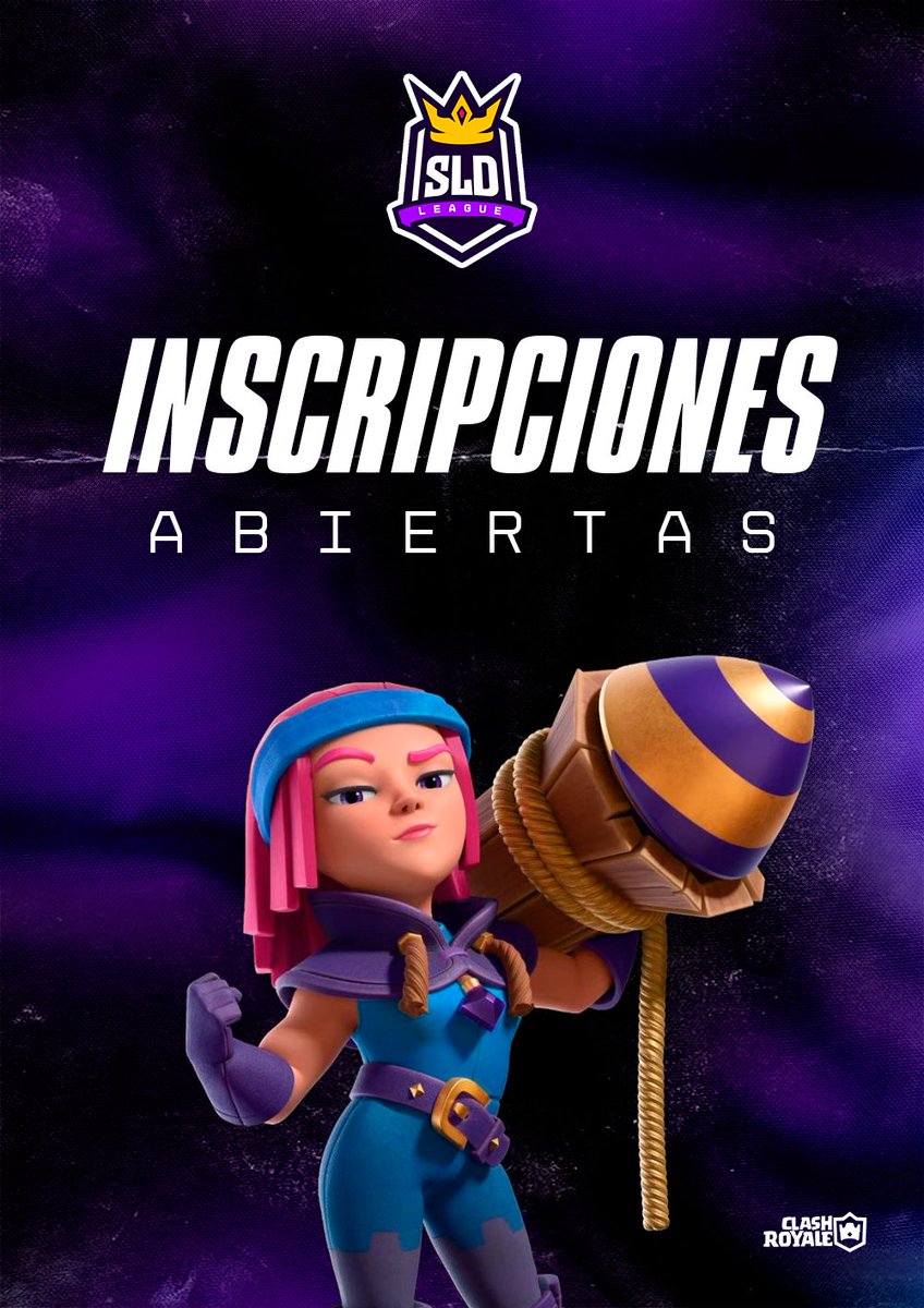 #CR • SLD League - 𝐄𝐝𝐢𝐜𝐢ó𝐧 1 Inscripciones abiertas🔥 Prizepool: $10 USD💰 Requisitos: - Dar ❤️ & 🔁 - Seguir: @CrFedeGG @zDiego2_ @SoulsDragonsGG @StarGamingL @SLD_League - Mencionar 3 equipos - Conseguir 5 RT -Pruebas al MD. #GOSLD