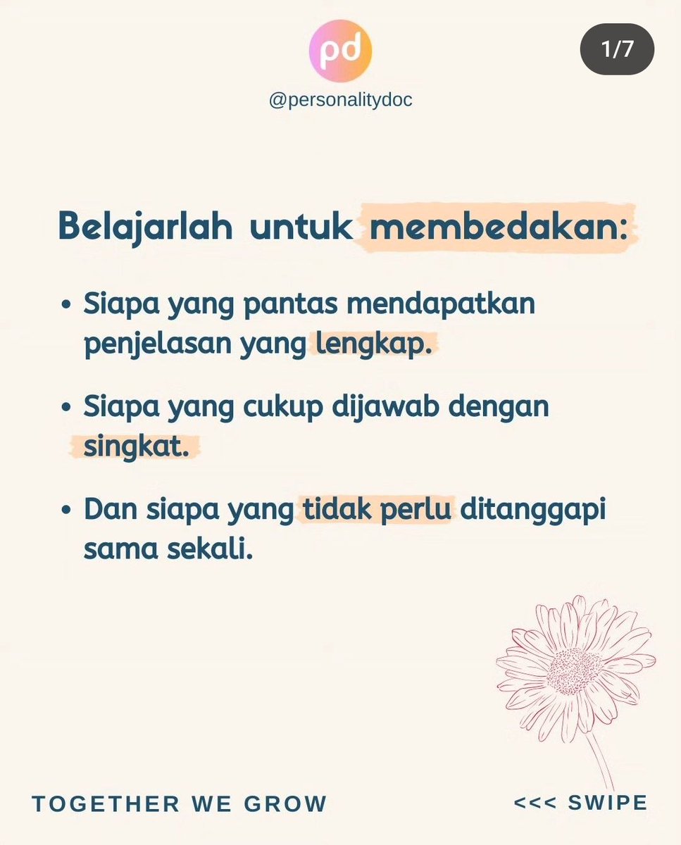 personalitydoc_'s tweet photo. Bodo amat dikit akh 😏
https://t.co/Zl1MNHzYnr

#mentalhealth #selfgrowth #peoplepleaser #bodoamat #kesehatanmental #sehatmental #inspirasi #motivasi #motivasihidup #perjuanganhidup #katabijak #katakatabijak #psikologi #psikologiindonesia #pengembangandiri https://t.co/6FXjRvvYLu