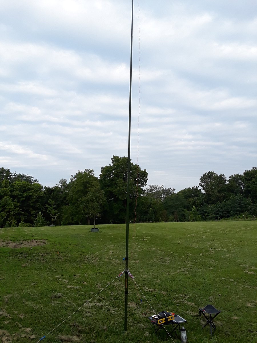 N4JAW's tweet photo. My cockpit for today's #amateurradio #hamradio #parksontheair #pota gives us scenic views at K-7956 with #cw #morsecode #ft8 using #ft817 #qrpradio #z817 #3dprinted #iambicpaddle #Panasonicfzg1 #toughpad and #randomwireantenna up 29' https://t.co/4GR2PimY4h