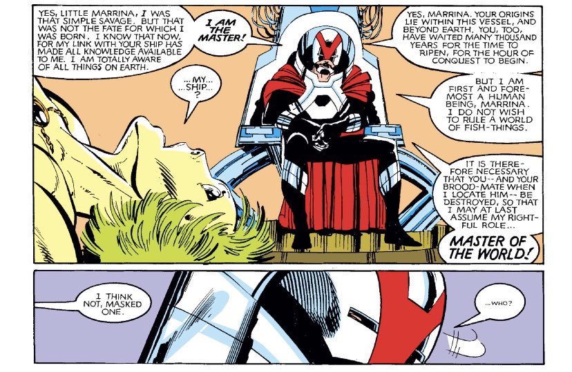 chelsdaniel280's tweet photo. “If you have plans of world conquest, friend, you will find a planet full of beings who will oppose your mad schemes.”
(Alpha Flight #3 - John Byrne, Andy Yanchus, and Tom Orzechowski)
#Namor #InvisibleWoman
#MasterOfTheWorld #AlphaFlight
#Marvel #MarvelComics https://t.co/KQxAmtKCLT