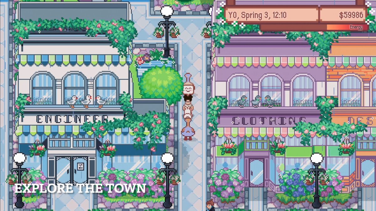 myPotatoGames's tweet photo. Welcome to Llama Town, breed and raise 50+ unique animals! Forge meaningful relationships with the townies, find romance, start a family, and even raise your children. Discover islands, busy cities, and beautiful beaches. Decorate your home and surrounding land! Steam first. 🥰 https://t.co/aOfwW1i12D