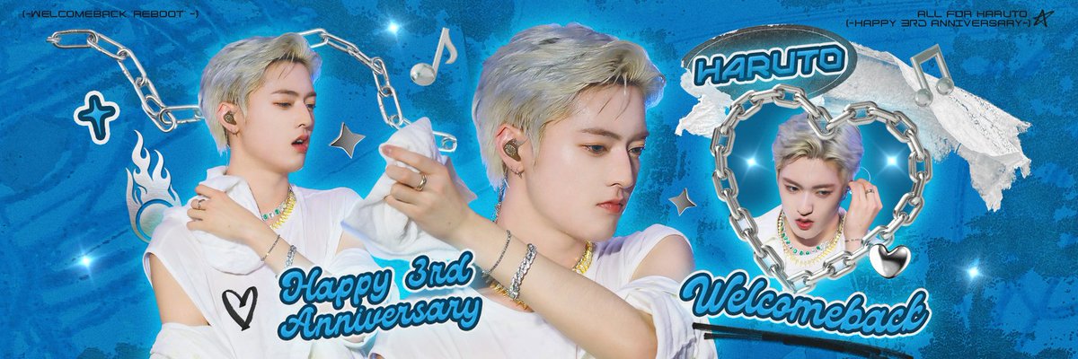 HARUTONATIONS_'s tweet photo. To celebrate #TREASURE's comeback @HarutoChina design a profile picture &amp; header of #HARUTO ☺️.
Please feel free to use it 🤗 

*Special thanks to @SpringPeach0405 for Haruto's photo

트레저 하루토 
#ハルト #하루토
@treasuremembers https://t.co/j4X9frcsJg
