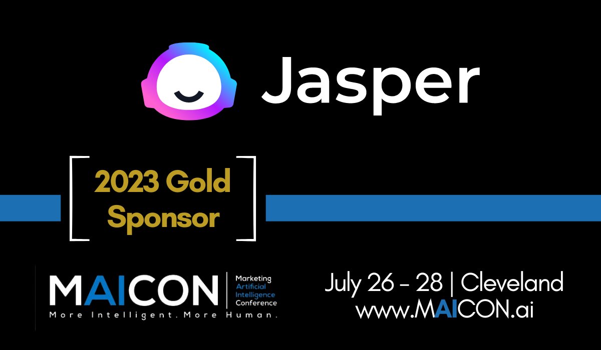 There's more to generative AI than ChatGPT, and @heyjasperAI is here to tell you more about that. Be sure to swing by their booth to learn more! #MAICON23