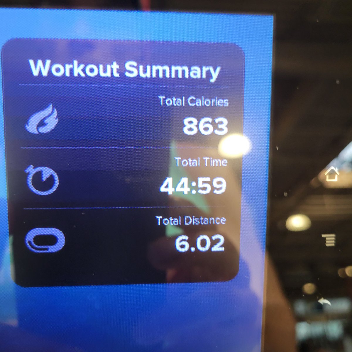 Culpepper_CH's tweet photo. Wednesday's workout is 6 miles on the treadmill again. It was not my favorite way to run but my mind did settle in after a while. Have a great day. #treadmillfun #running https://t.co/AsSFy6INoK