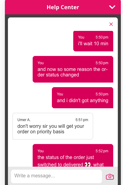 mustafa_shykh's tweet photo. @foodpanda_pk what is wrong with you guys, u wanna buy me with 120 PKR 🤔 https://t.co/Bpl7z2B6fM