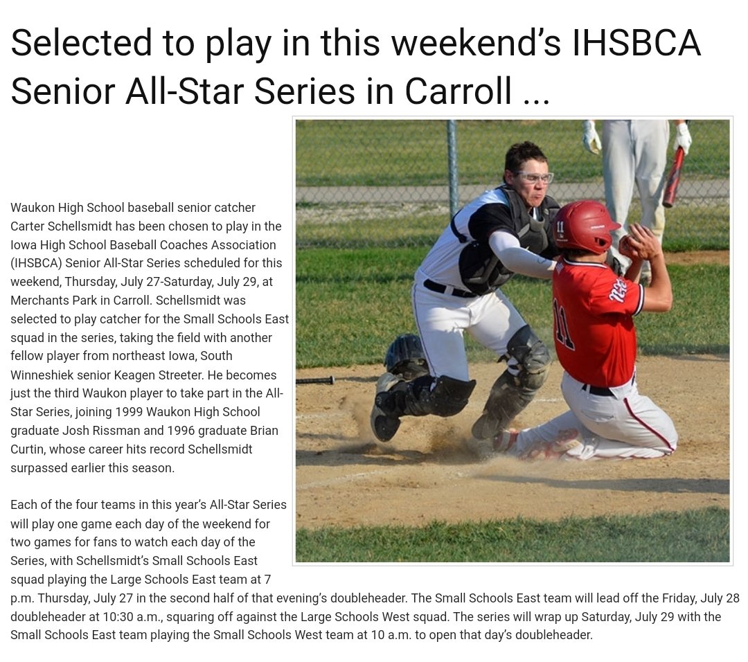 By The Standard Newspaper, Waukon