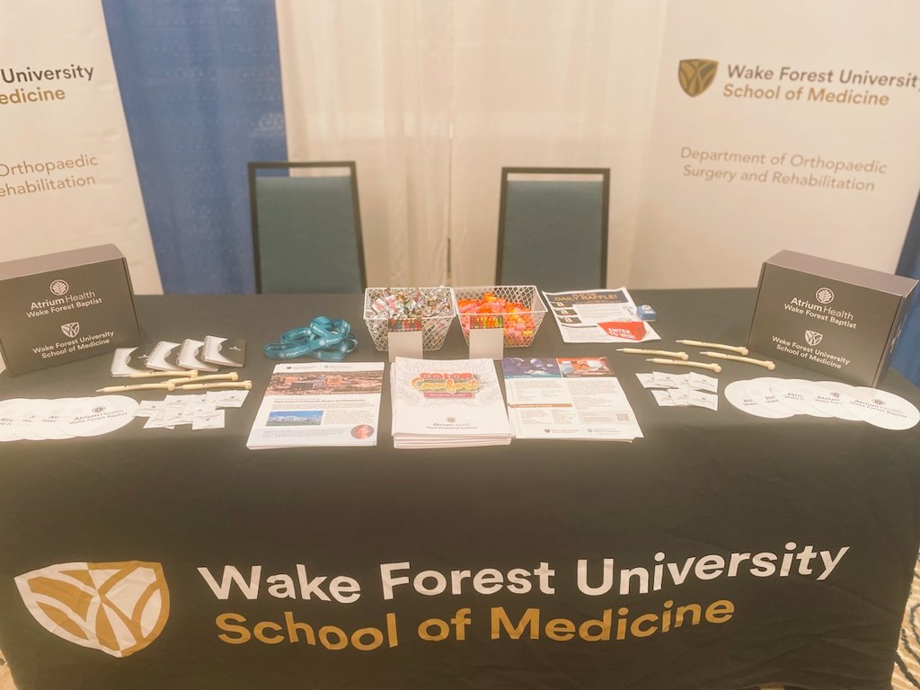 KerryDanelson's tweet photo. Excited to be at the Southern Orthopaedic Association Annual Meeting this week! @WakeForestOrtho https://t.co/LzWUSaN31H