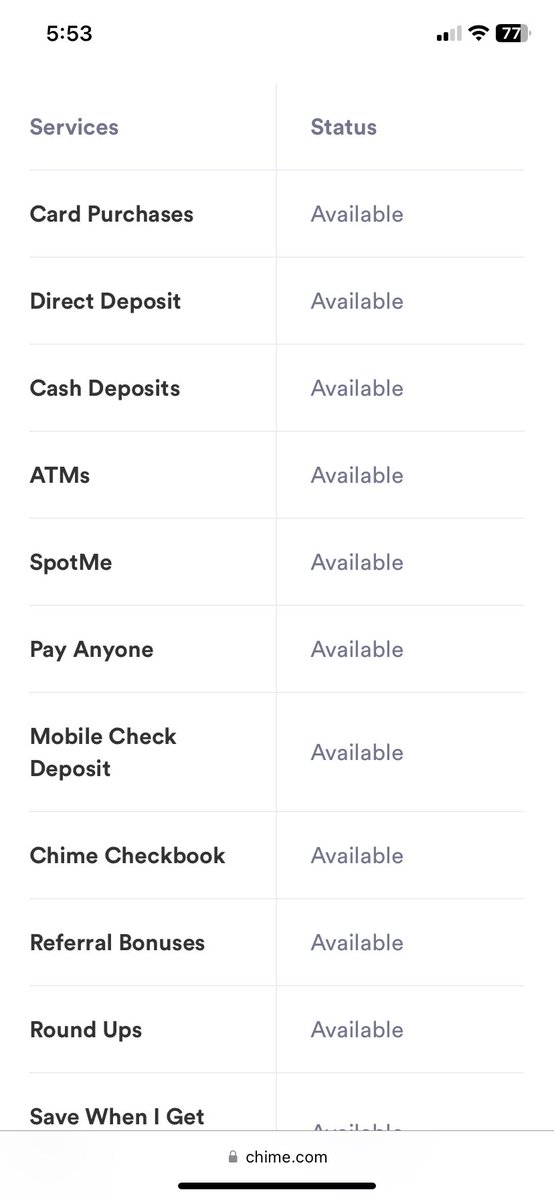 CTBMICH119's tweet photo. @Chime where the direct deposits at ? https://t.co/6WiShTmAM8