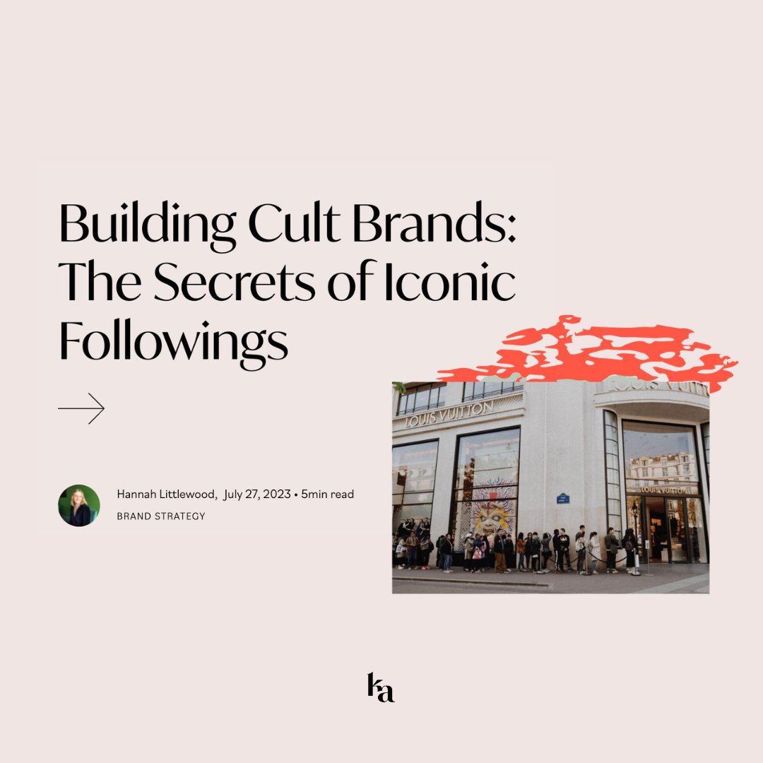 karalyte's tweet photo. Unravel the captivating connection between cult brands and religion. 🙏

Explore the building blocks that foster devoted followings and learn the secrets to building a strong brand community.

Check out our blog for more insights: https://t.co/pjX1StDFFv https://t.co/LtvSwLahhG
