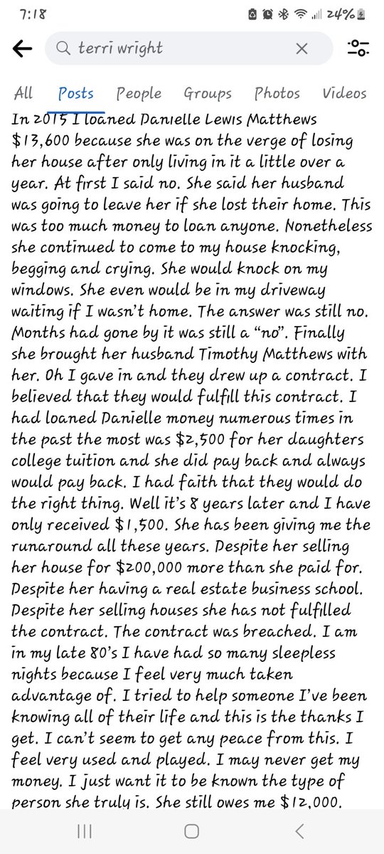 ChexBrassell's tweet photo. #Realtor #DanielleLewisMatthews &amp; #TimothyWright @ #MatthewsAndAssociates #BessemerAlabama #Harassed #Stole #FinanciallyAbused #Swindled #MsMaryTerriWright out of $13600 #EightYearsAgo! After she put #DanielleLewisMatthews daughter #ArminicaJonesWagner through college! #Trifling https://t.co/OmZaAbLXyB