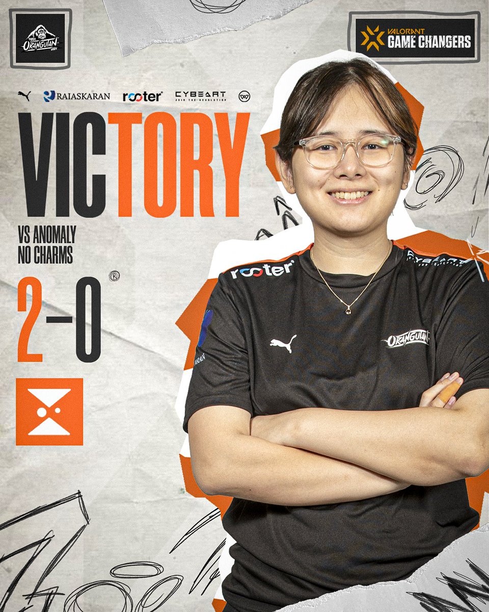 orangutan_gg's tweet image. The lower bracket run starts with this dub!

#VCTGameChangers #Open3