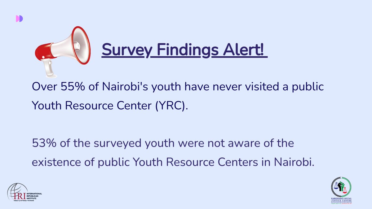 Investing in Youth Resource Centers means investing in our collective future. Let's prioritize our youth and create spaces that nurture talents, skills, and dreams. Together, we can build a stronger Nairobi! #InvestInYouthCenters @sindani_susan @KN_Tuimising @jmmusila