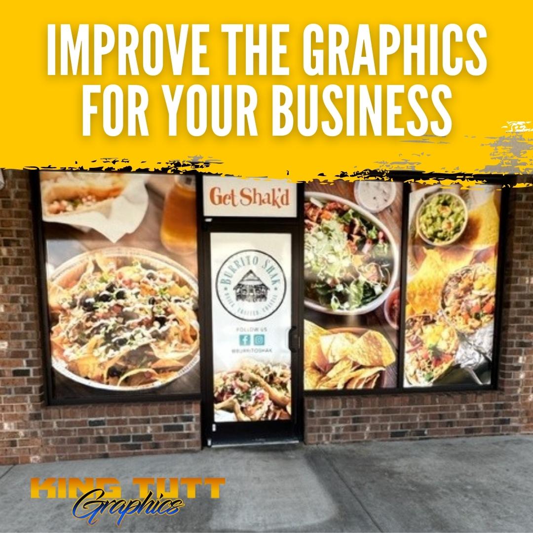 Kingtuttgraphi1's tweet photo. Do you have an idea for a graphic but don’t have the skills to design it? Our team of designers can bring your vision to life, and we can install the graphics perfectly for your business. Visit our website to learn more. https://t.co/Z2wbAEz0ib https://t.co/doNmFiowb9