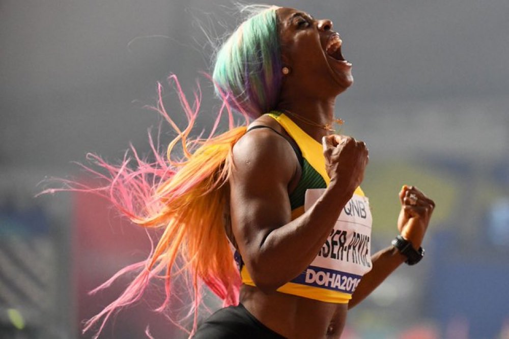 AllProtrack's tweet photo. Top 4 Contenders in the Women 100m for Worlds🌎:

🏆Favorite: Shelly Ann Fraser-Pryce 🇯🇲10.82 #4 🌎(2-0)

Contender #1: Shericka Jackson 🇯🇲 10.65 WL 🌎

Contender #2: Marie Josee’ Ta Lou 🇨🇮 10.75 #3 🌎

Contender #3 : Sha’carri Richardson 🇺🇸 10.71 #2 🌎 https://t.co/RqBGlaJcc9
