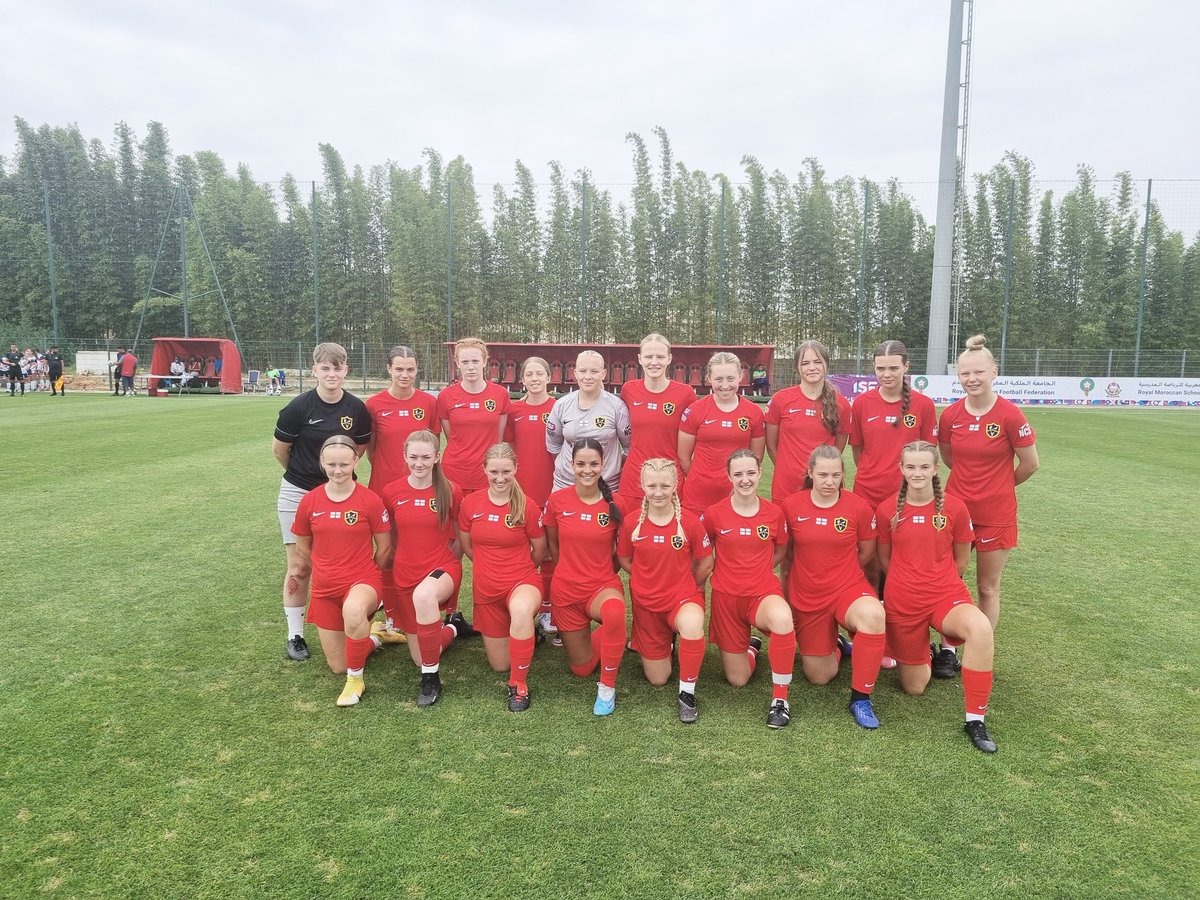 PVSportAcademy's tweet photo. 🌎🏆 The girls beat France today in a ranking match on penalties! This now means we play Mali tomorrow for a 5th place finish! What an achievement that would be! Not bad for a school in Chester-Le-Street 😜.

⚽️ Chloe West
⚽️ Emily Bloomer

@NCSS_1975 @ISFsports @ParkViewCLS https://t.co/PZQHPSY7Ag