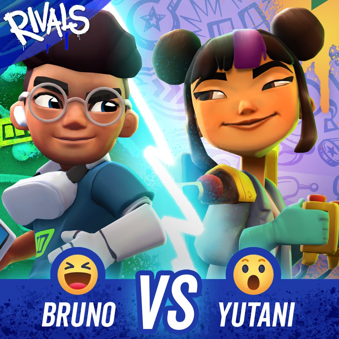 Subway Surfers - Get to know Bruno — he's the newest of the #Rivals to  arrive in Subway City! 🔋