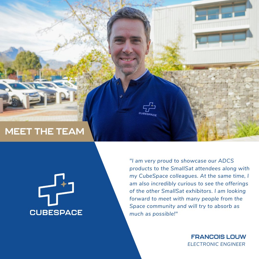 CubeSpace_ADCS's tweet image. Meet the exhibiting team:

#SmallSat2023 #CubeADCS