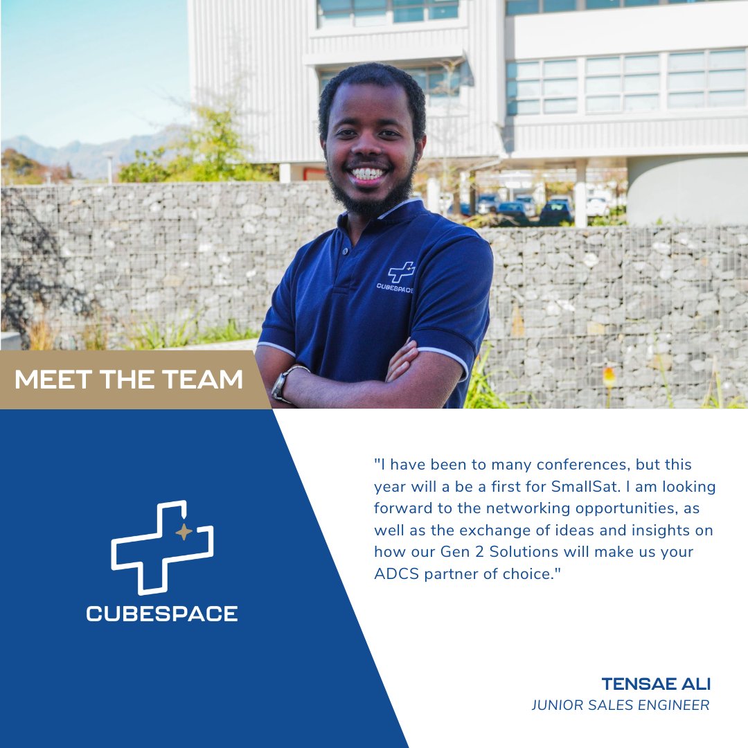 CubeSpace_ADCS's tweet image. Meet the exhibiting team:

#SmallSat2023 #CubeADCS