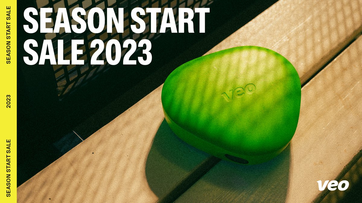 📣 Start your season off right - don't miss out on Veo's BEST offer of the year!  Get EARLY ACCESS now! 🚀
Use this link to get yours today: go.veo.co/ss23-aces-veo

#veo #sale