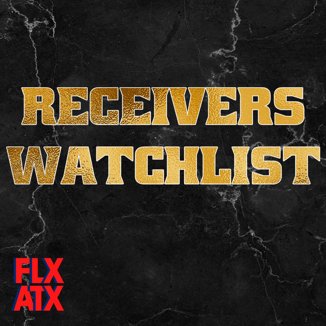 FlxAtx's tweet photo. '23-'24 Preseason All FLX Watch List- Receivers #txhsfb #flxatx #allflxwatchlist https://t.co/cCQ2qWDxAi
