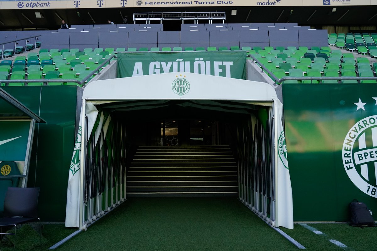 ShamrockRovers's tweet photo. This evening's venue 🏟️

📍 Groupama Aréna, Budapest 🇭🇺

#RoversInEurope https://t.co/eSDzuXWvZt