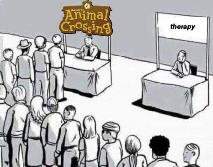 Animal Crossing es parte de la terapia