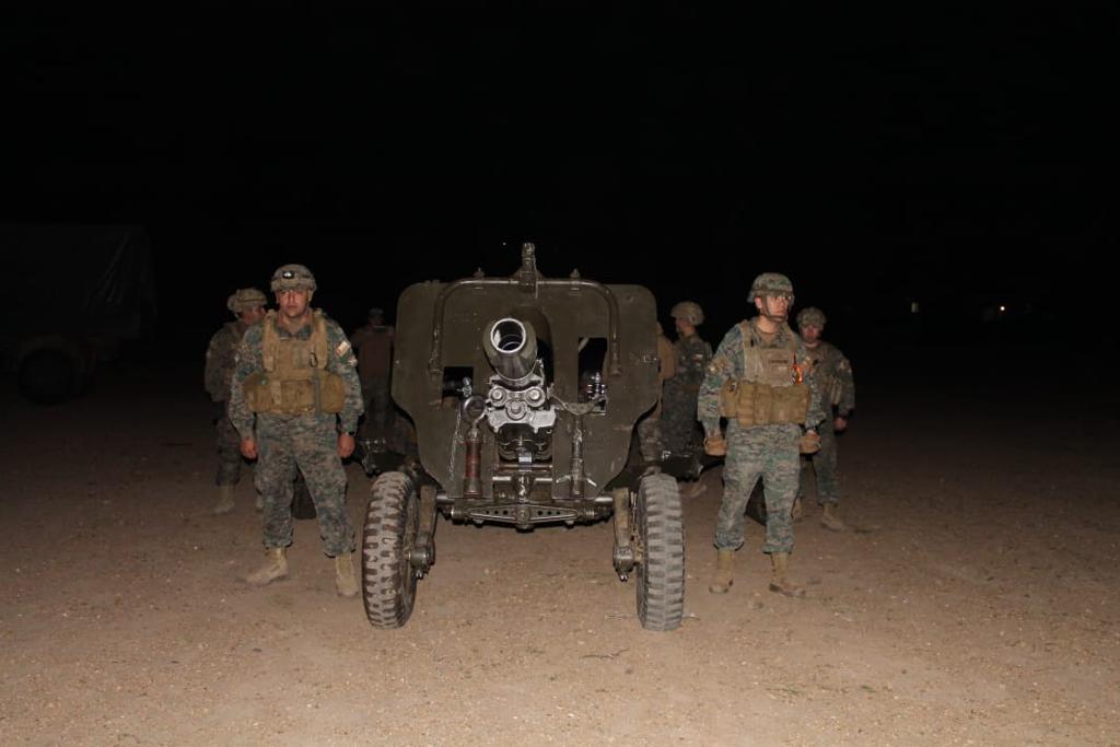 El Centro de Entrenamiento de Artillería realizó instrucción al personal del Destacamento de Montaña N°3 "Yungay". Esta capacitación permite incrementar las capacidades de combate, dirección del Fuego, Observación y Posición para la ejecución del tiro con piezas Oto Melara.