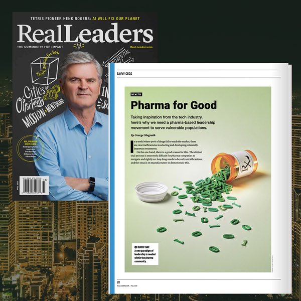 Another exciting piece of coverage secured for one of our clients in <a href="/Real_Leaders/">Real Leaders</a> 

What leadership publications would you love to see your name in?

#Media_Coverage #LeadershipMatters