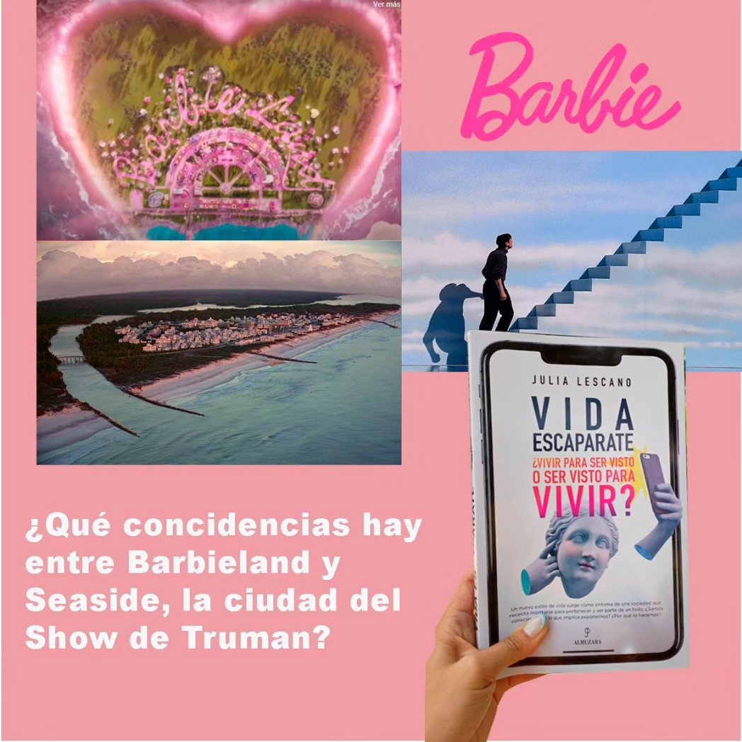 JuliaLescano22's tweet photo. Hoy en #TropicoDeLetras 🎧🎙️ hablaré junto a @tonigar36610033 y @AnaZavalaga  sobre el fenómeno #Barbie

Hay muchas coincidencias con mí libro #VidaEscaparate

Los esperamos hoy  22hs España con @emilio_bravo__  y @Luz_enletras  en @TropicoDeLetras  desde https://t.co/tirn9iIgwn https://t.co/jBcVZWFLPP