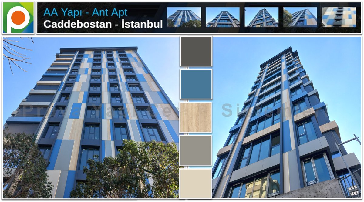 pruvayapi's tweet image. AA Yapı -Caddebostan Ant Apartmanı şantiyesi Resopal dış cephe kompakt laminat kaplama uygulamamız. pruvayapi.com/projeler.aspx

#resopal #facade #exterior #ventilatedfaçade #dışcephekaplama #dışcephe #kompaktlaminatcephe #pruvayapi
@pruvayapi
