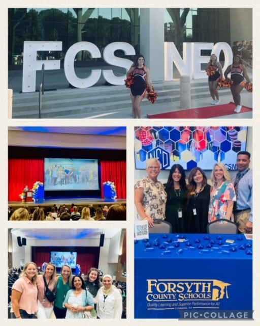 LauraAdamsFTA's tweet photo. What a great week it's been welcoming our New Teachers to @FCSchoolsGA at our District #FCSNEO kick off! Thank you @DrJeffBearden for your commitment to keep FCS a Safe, Connected and Thriving Community for All. https://t.co/HxMJa3LWRg