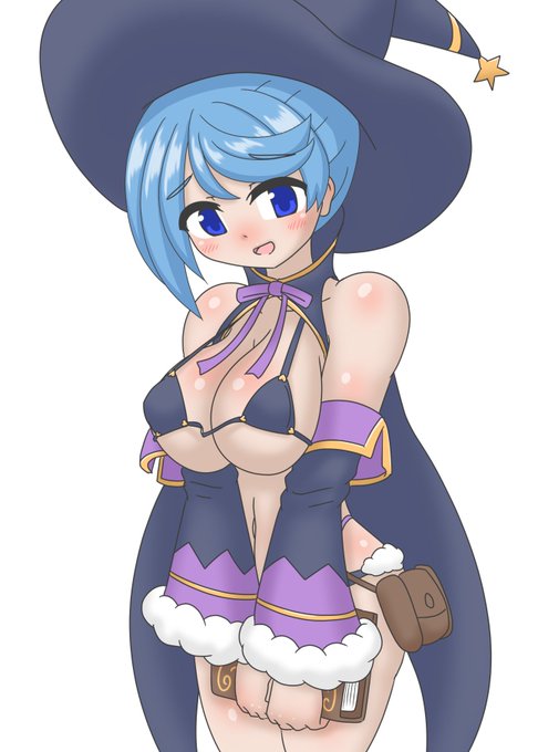 たまに描きたくなるメイジ
ただポーズによってはほぼビキニが見えないという弱点が 