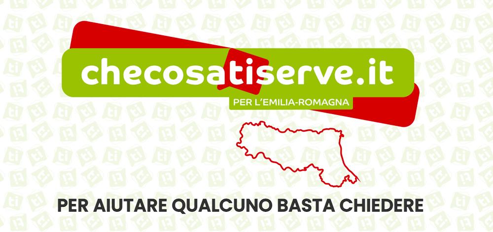 🙏 Nasce #checosatiserve, un gesto concreto per l'#EmiliaRomagna: un sito che facilita domanda e offerta di beni di uso quotidiano alle popolazioni colpite dall'alluvione.

💪 Un progetto a cui abbiamo deciso di dare il nostro più completo supporto: checosatiserve.it