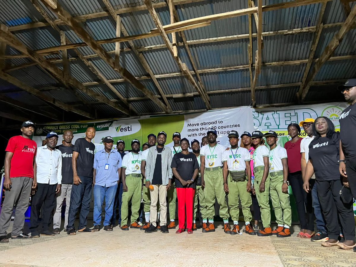 We were live in Ondo!!

Our vesti team really made it hot and engaging at the @ondonysc_camp and everyone loved every bit of it. 

This is the second location we touched down and we are excited for the progress already with each updates. 

#vesti #ondo #nysc #brandactivations