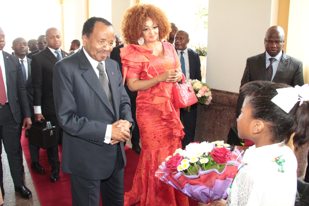 PRC_Cellcom's tweet photo. S.E. Paul BIYA prend part en ce moment aux travaux du 2ème Sommet Russie-Afrique.
Le vol spécial ayant à son bord le Chef de l'Etat et son épouse, Mme Chantal BIYA, a atterri à l’aéroport de Pulkovo ce matin à 8 h 50 (6 h 50 à Yaoundé). #PaulBiya #Cameroun
#RussiaAfricaSummit2023 https://t.co/ws3gAqhjGz