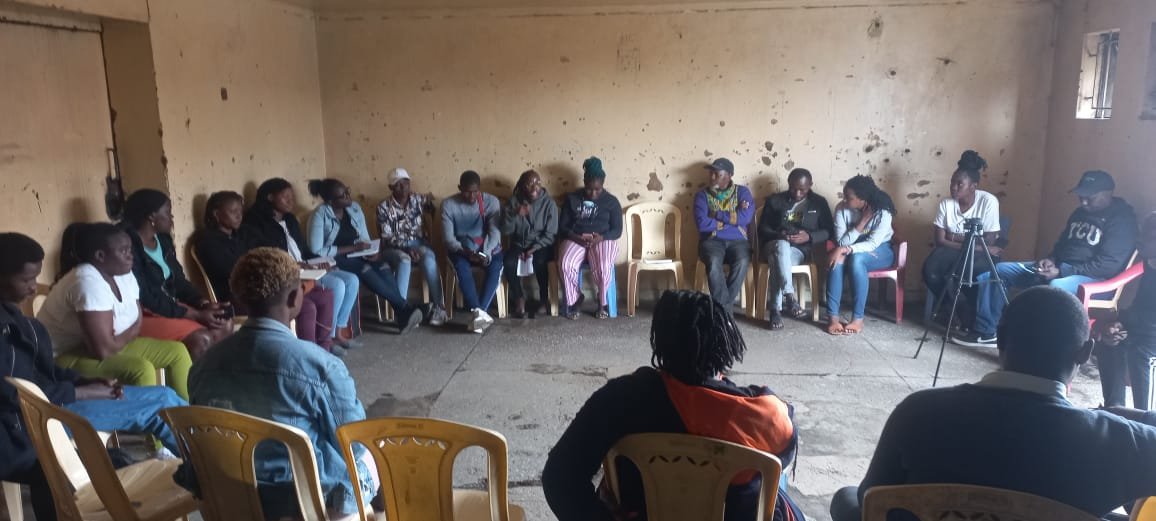 Wanavijiji_sdi's tweet photo. Today we had a mental health forum with Tabasamu Cafe initiative team and community members in Mathare. The insightful session aimed at initiating and building a cadre of wellness champions within the various settlements.
#InclusiveCities #BeYouDoYou #MakingSlumsVisible https://t.co/reGLF7gFr0