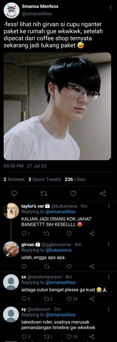 JNJMEnt's tweet photo. -jnjmfic nomin prompt au

cw / mention of kiss
tw / bullying

hi, drop your @ if you interested <3 https://t.co/ypOGD3cOEI