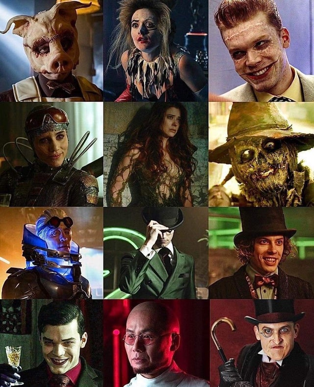 Gotham had some crazy costume designs
