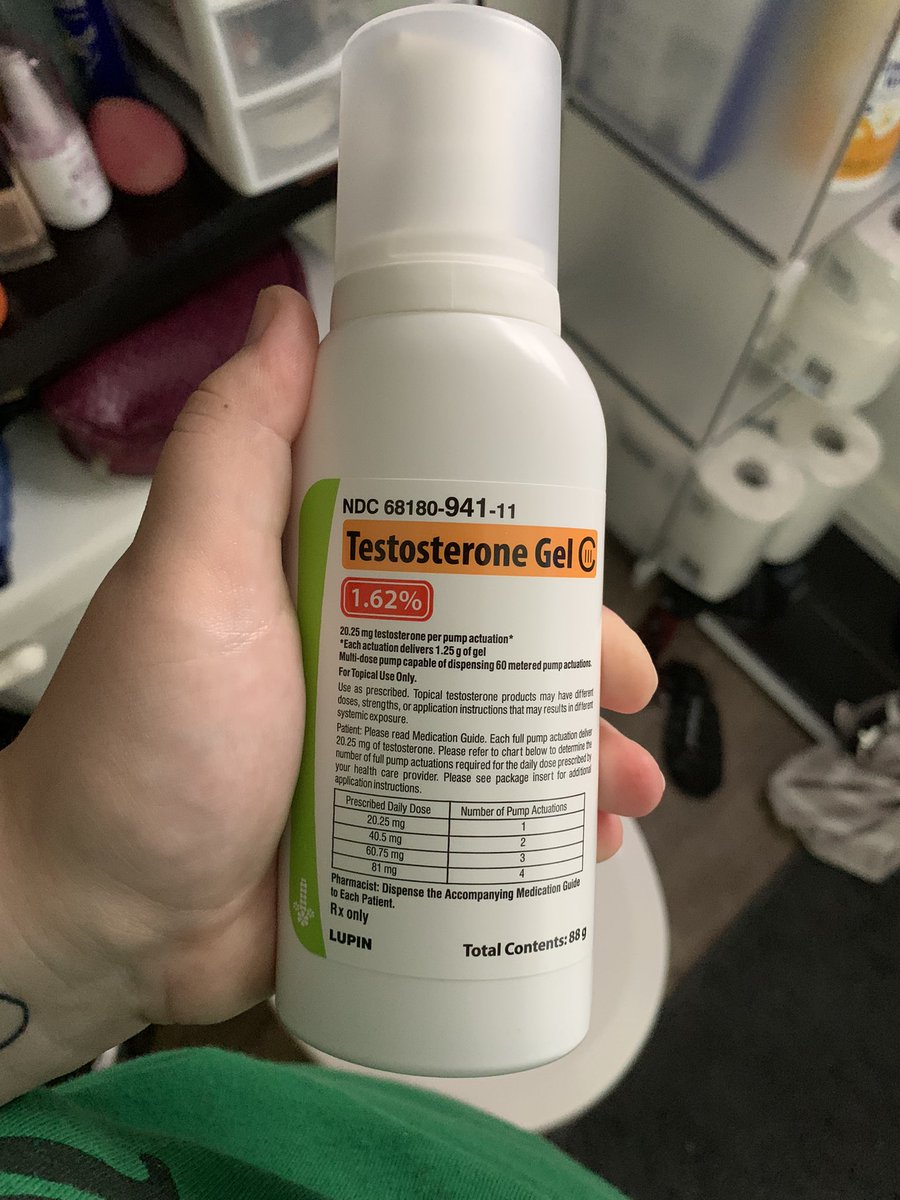 who up testosteroning their gel