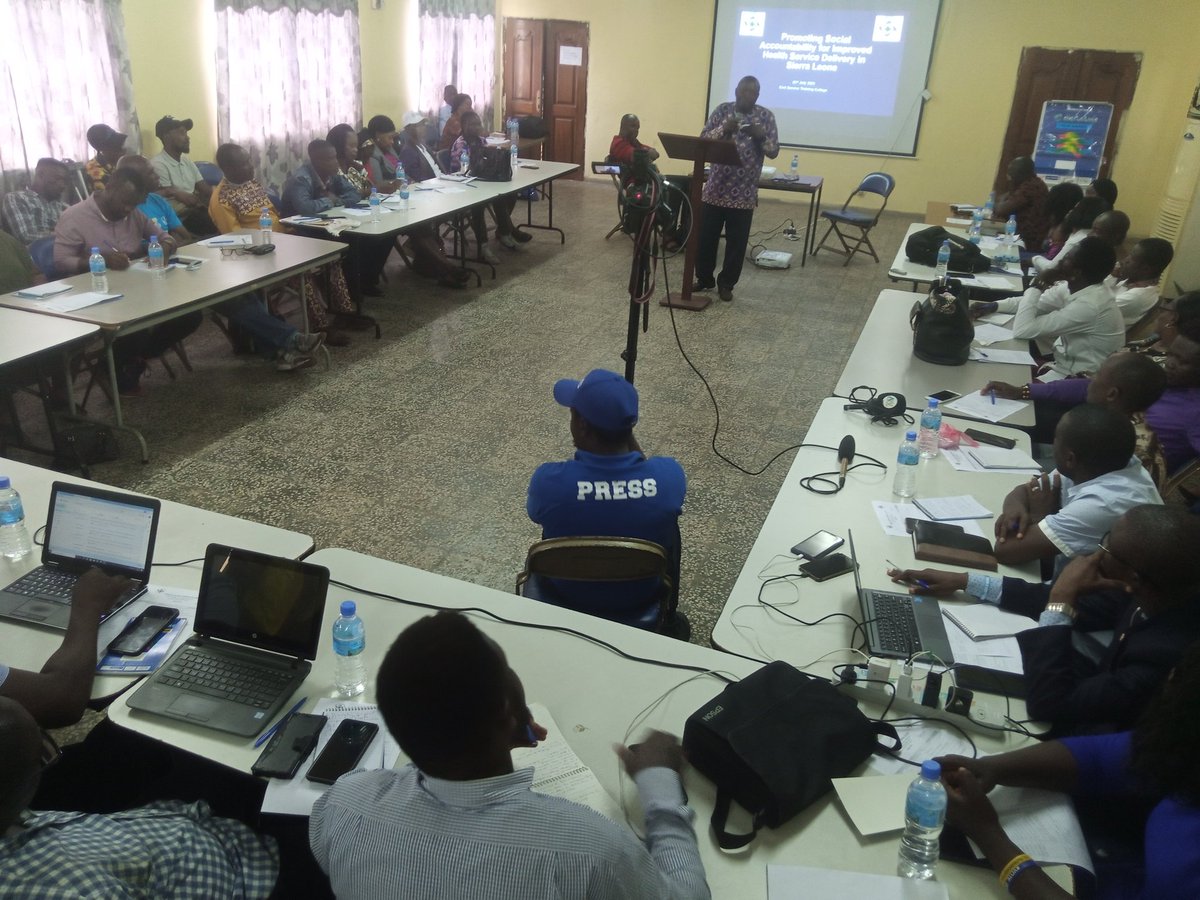 KamaraAwuah's tweet photo. HEALTH ALERT ENGAGED CSOs AND  STAKEHOLDERS IN THE HEALTH SECTOR ON GFF ACTIVITIES IN SIERRA LEONE. https://t.co/2dJY2nJKJo