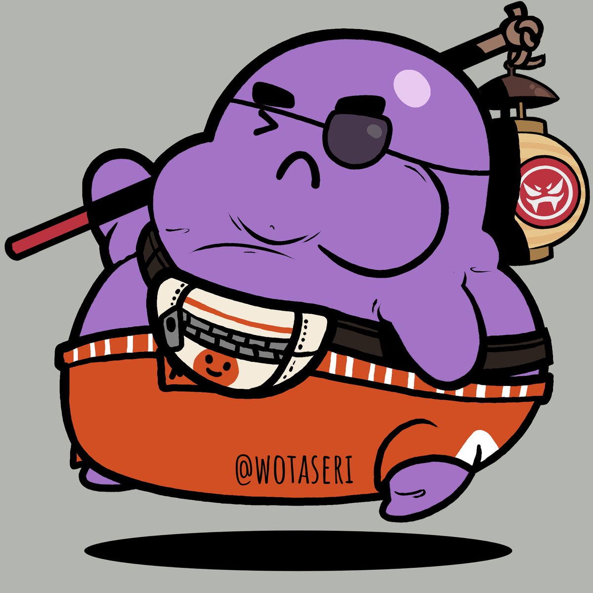 dNFTplug's tweet photo. Gm,
Eye patch Joe went a lil crazy on the food and this happened. Remember to take care of what you eat and move that body.
Thanks to @wotaseri join in on the @FatBeanzNFT fun. If Fatzuki was cool wait for this to drop. Guaranteed laughter. https://t.co/ftlWuWLGXK