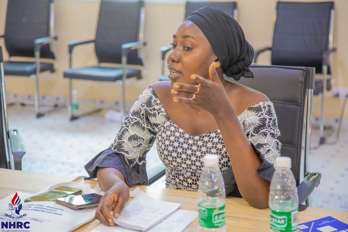 NHRCGambia's tweet photo. #Day4 of popularisation of the #CEDAW Concluding Observations on the Gambia’s 6th Periodic Report.

@MoWcsw @UNDP_TheGambia @UNPeacebuilding @wavegambia @WomenInLiberat1 @NgbvTheGambia @ONU_Droits_BRAO 

#Maccarthy #CRR
#HumanRights4All https://t.co/jJVnMUpBH4