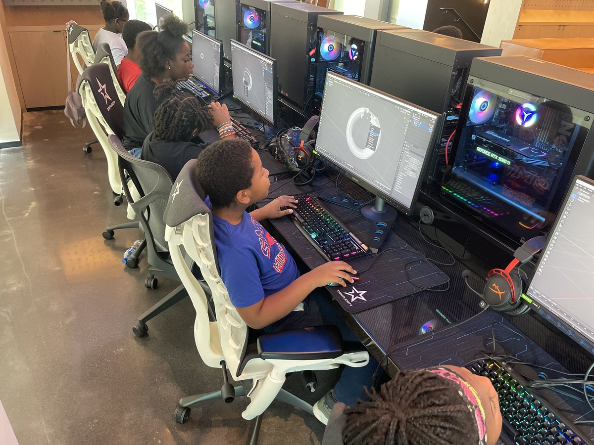 TheGlobalStorm's tweet photo. We had the pleasure to help fund some of the activities going on at the @Complexity X Thirsty Minds gaming camp the last few days. The kids were able to learn about Game Design and play some of their favorite games!

https://t.co/AgMiXqtLRz https://t.co/IG6cpyT4L4