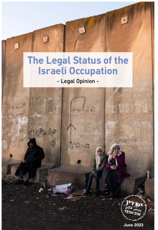 A new legal report written by attorney Keren Michaeli and myself for the Israeli HR NGO @Yesh_Din is out. The report was sent to the @CIJ_ICJ in anticipation of the advisory opinion requested by UNGA. Our analysis show that Israeli occupation is based on three major features >>