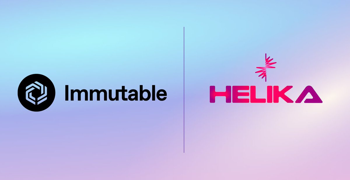 Helika_AI's tweet photo. We're thrilled to partner with @Immutable as their strategic analytics partner!

Immutable is the preferred developer platform for building/scaling Web3 games on Ethereum and together, we can offer game developers unique & powerful data-driven insights to help their games grow, monetize, engage, and build strong communities. 💪

We'll provide Immutable with best-in-class analytics to optimize their in-game experiences including:

⚖️ Programmatic economy balancing
🧪 A/B testing
🎯 Wallet targeting, activation, and attribution
📊 Live ops tooling

We couldn't be more excited to partner with Immutable to help realize their vision of bringing digital ownership to every player by making it safe/easy to build Web3 games.

Stay on the lookout for more exciting news as we begin to onboard top Immutable projects!
