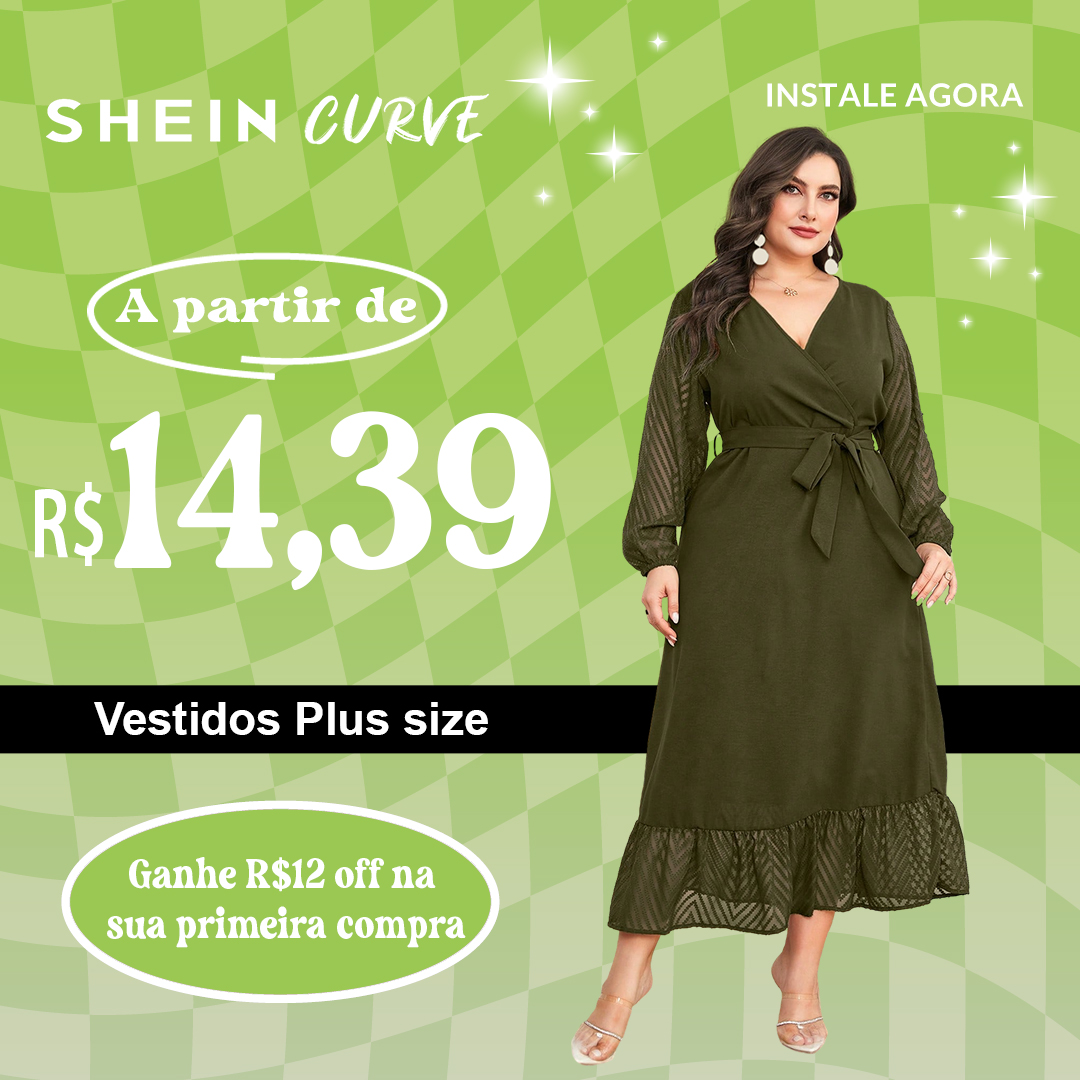 SHEIN on X: Ganhe R$12 off na sua primeira compra Liberte o seu