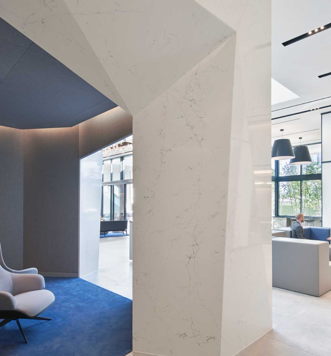 COMPACsurfaces's tweet image. The Watt Plaza building is covered with Unique Venatino™ by #QuartzCOMPAC. High impact resistance and exceptional durability make COMPAC® the ideal choice for ensuring high performance surfaces. bit.ly/3rNvyQn